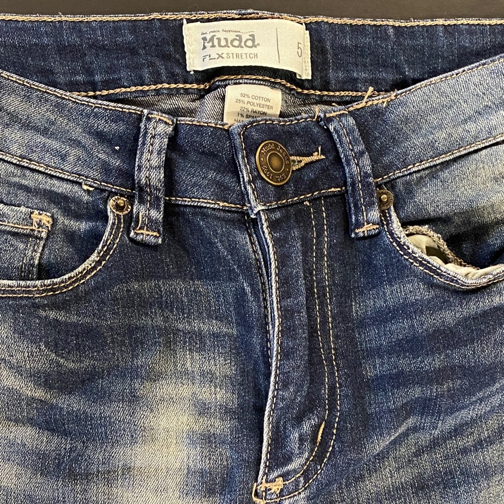 Mudd Women's Skinny Jeans - Dark Blue